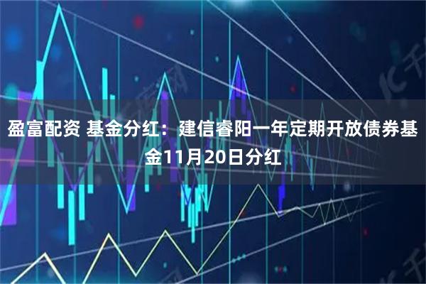 盈富配资 基金分红：建信睿阳一年定期开放债券基金11月20日分红